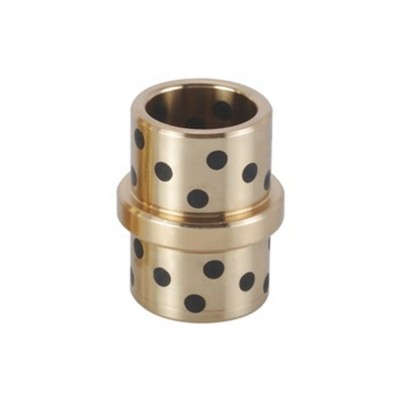 Oilless bronze guide bushing self lubricating graphite brass bearing manufacturer