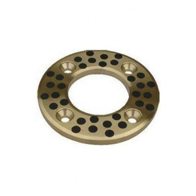 Flat copper brass washers 5mm thickness solid casting graphite thrust bronze washer