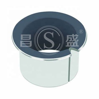 Flanged Seat bushings self lubricating composite oilless slide plain bearings